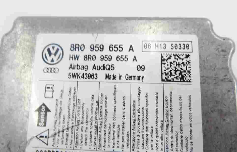 Thumbnail 7: 2010 AUDI Q5 SUV (B8 8R) SRS SAFETY RESTRAINT BAGG CONTROL MODULE