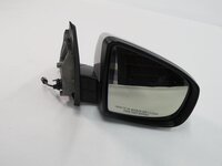 10-13 BMW X5 (E70) RIGHT P-FOLD MEM AUTODIM CAMERA HEATED DOOR MIRROR (SILVER)