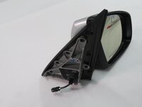 Thumbnail 12: 10-13 BMW X5 (E70) RIGHT P-FOLD MEM AUTODIM CAMERA HEATED DOOR MIRROR (SILVER)