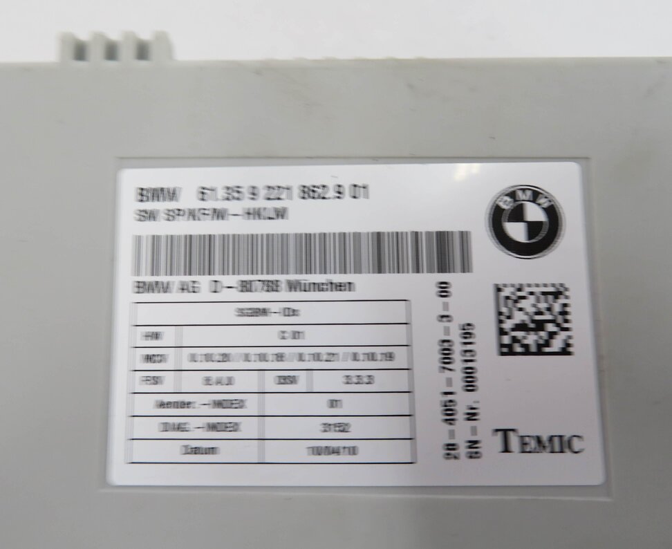 Thumbnail 14: 2010-2016 BMW 128i 328i 335i M3 X1 X5 X6 Z4 - FRONT MEMORY SEAT CONTROL MODULE