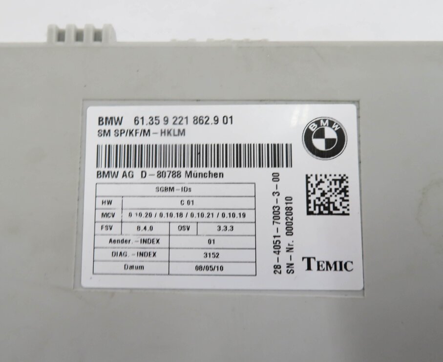 Thumbnail 13: 2010-2016 BMW 128i 328i 335i M3 X1 X5 X6 Z4 - FRONT MEMORY SEAT CONTROL MODULE