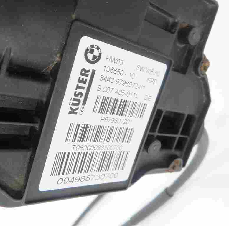 Thumbnail 7: 2011 BMW X5 SUV (E70) EMERGENCY ELECTRONIC PARK PARKING BRAKE ACTUATOR w/CABLES