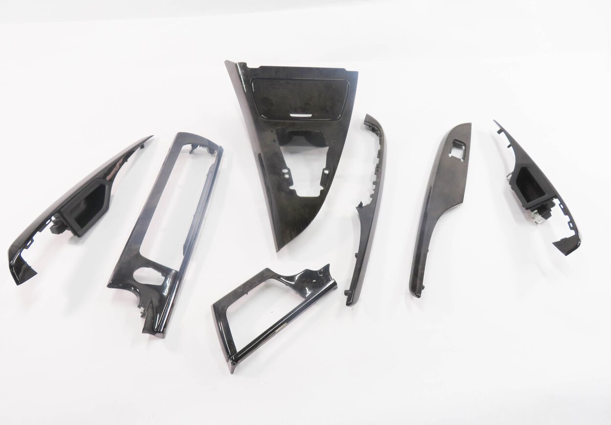 Thumbnail 2: 2014 BMW M6 ///M (F06) GRAN COUPE - WOOD TRIM PANEL SET (FINE GRAIN GRAY)