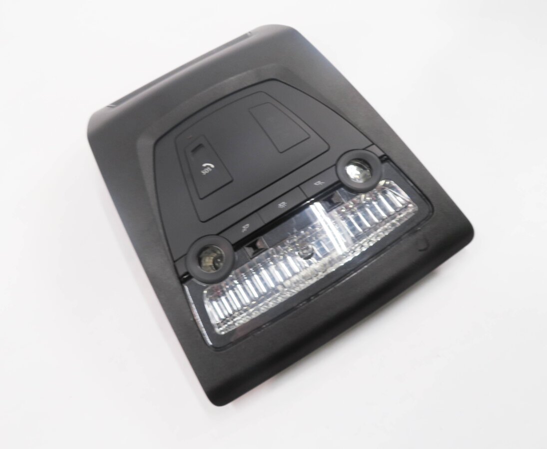 2014 BMW M6 ///M (F06) FRONT DOME LIGHT MAP READING COURTESY LIGHT LAMP (BLACK)