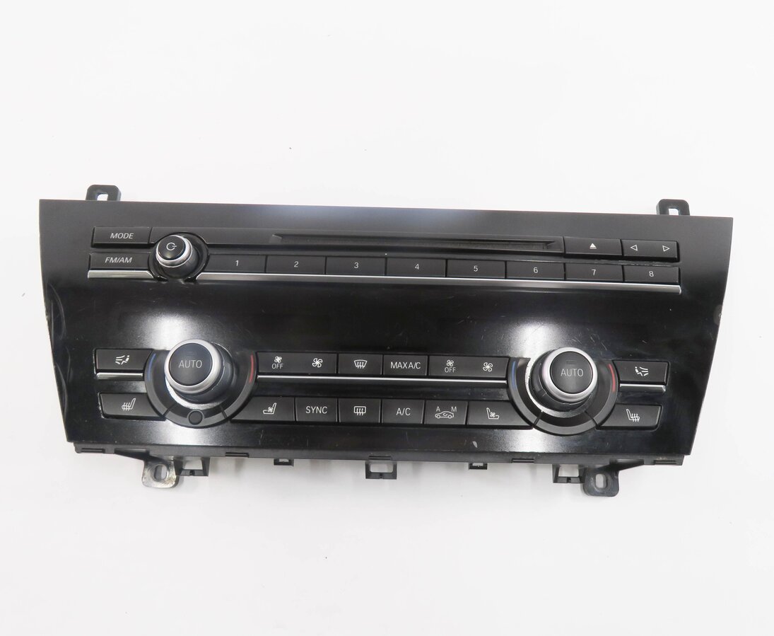 12-19 BMW 640i 650i M6 ///M (F06 F12 F13) FRONT HEATER A/C TEMPERATURE CONTROL