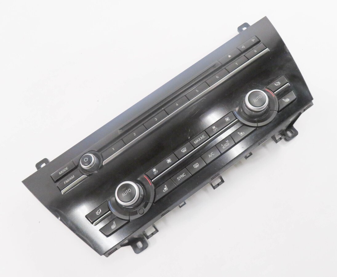 Thumbnail 4: 12-19 BMW 640i 650i M6 ///M (F06 F12 F13) FRONT HEATER A/C TEMPERATURE CONTROL