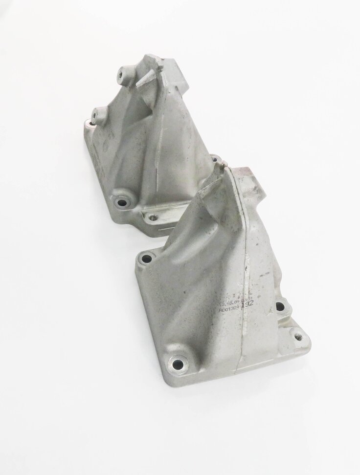 Thumbnail 4: 2010 MERCEDES S400 (W221) 3.5L HYBRID MOTOR - ENGINE MOUNT BRACKET SET-2