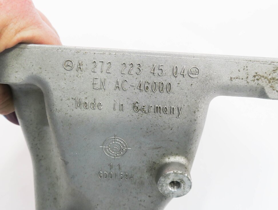 Thumbnail 7: 2010 MERCEDES S400 (W221) 3.5L HYBRID MOTOR - ENGINE MOUNT BRACKET SET-2