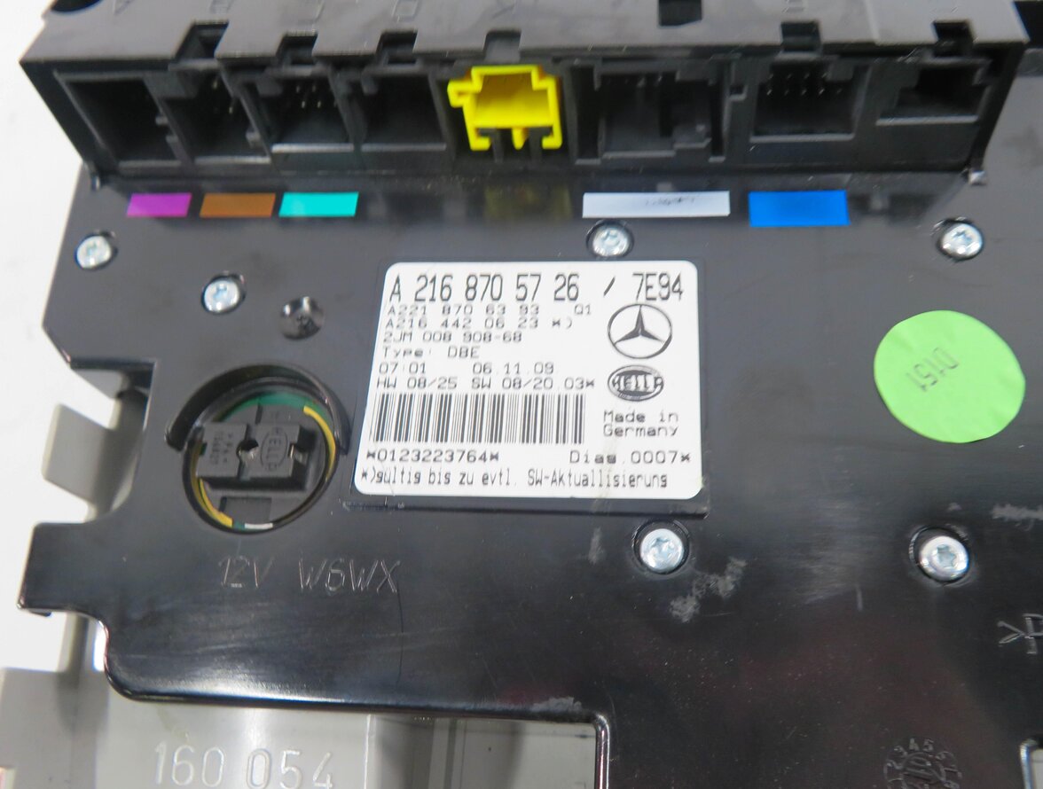 Thumbnail 10: 2010 MERCEDES S400 (W221) FRONT DOME LIGHT MAP READING COURTESY LIGHT (GRAY)