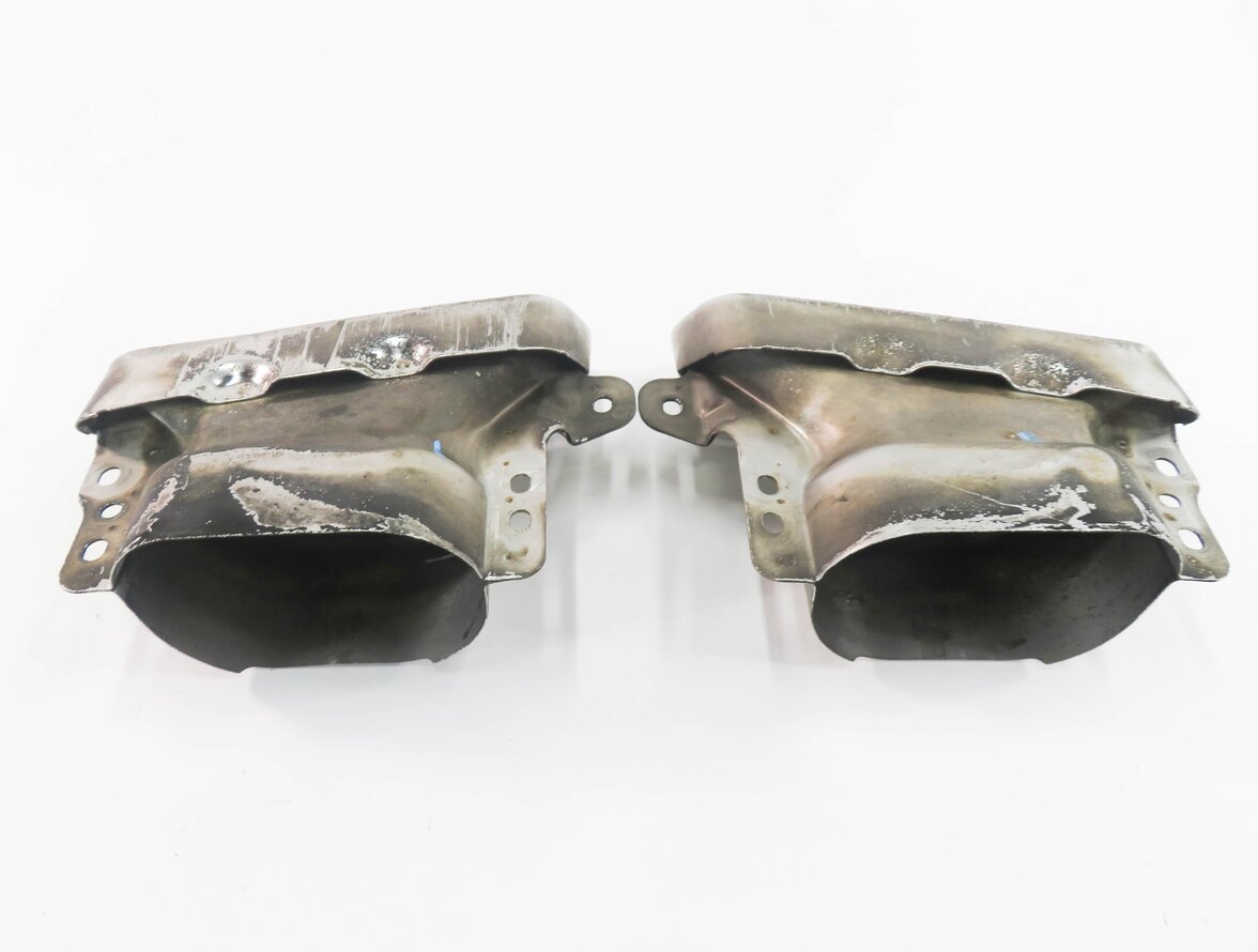 Thumbnail 5: 2010 MERCEDES S400 (W221) MUFFLER PIPE EXHAUST TIP SET (CHROME)