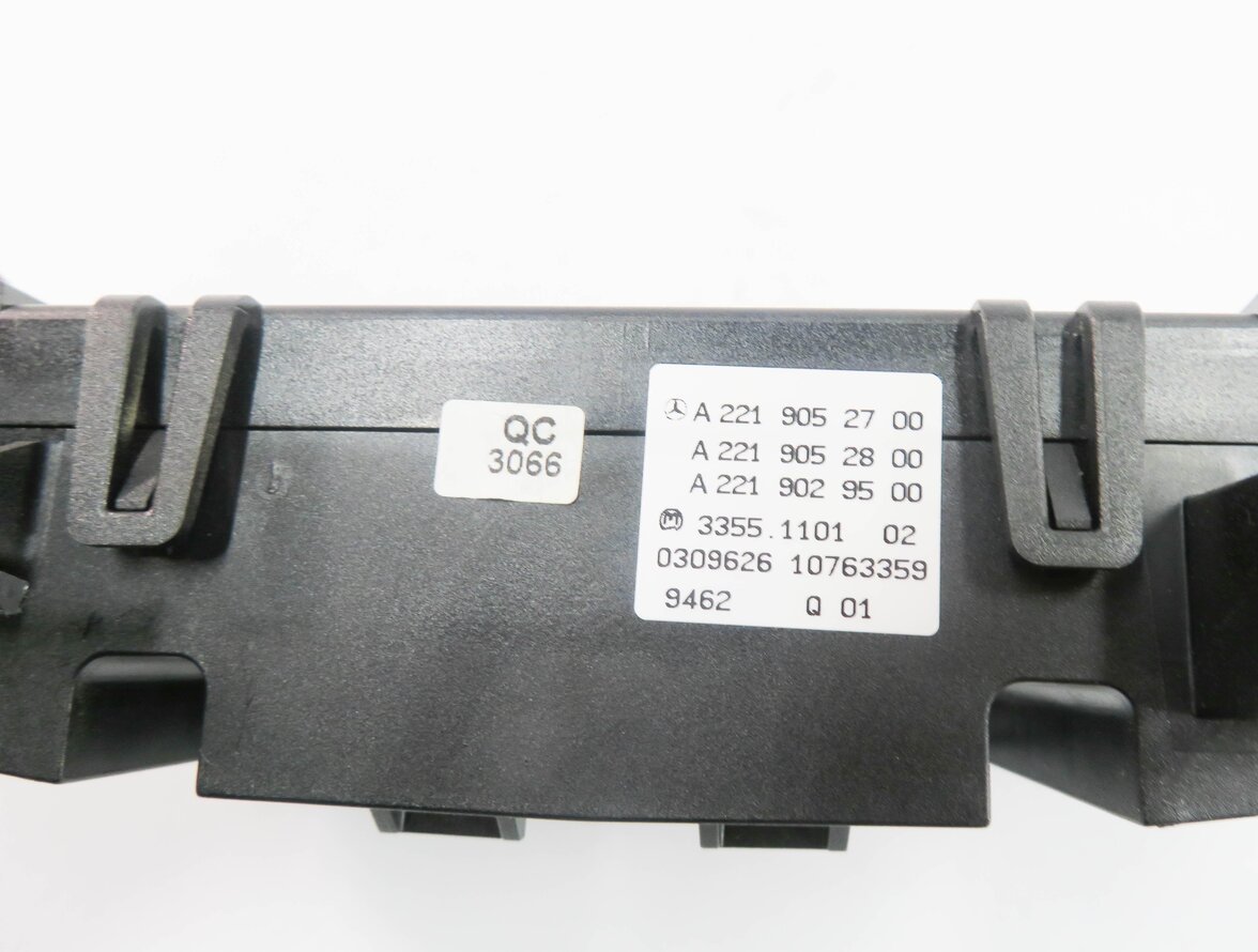 Thumbnail 8: 07-11 MERCEDES S400 S450 S550 S600 (W221) FRONT HEATER A/C TEMPERATURE CONTROL