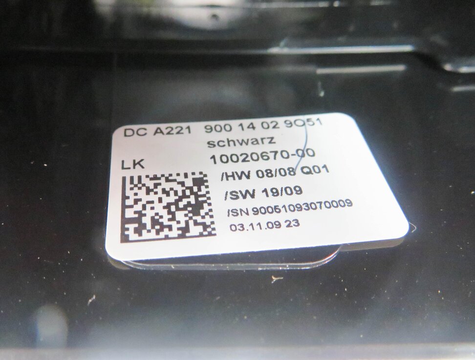 Thumbnail 6: 09-14 MERCEDES CL550 CL600 S350 S400 S550 - ADAPTIVE CRUISE COMBINATION SWITCH