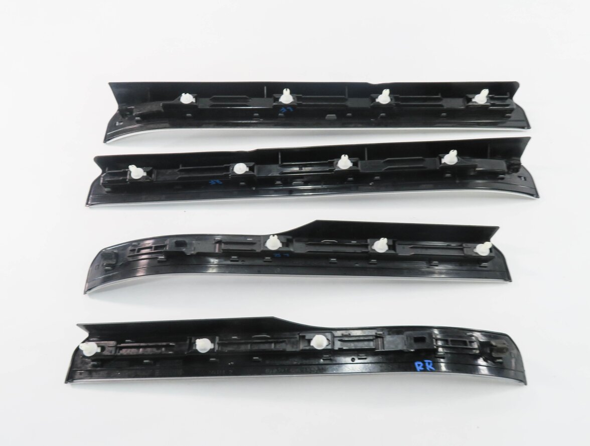 Thumbnail 9: 2010 MERCEDES S400 (W221) FRONT & REAR DOOR SILL SCUFF PANEL TRIM SET-4