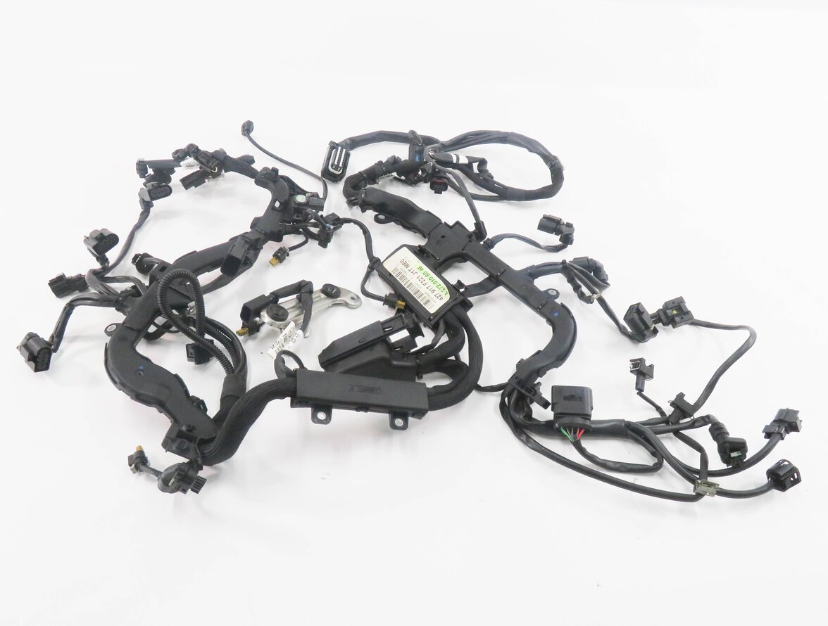Thumbnail 2: 2010 MERCEDES S400 (W221) HYBRID - 3.5L ENGINE WIRE WIRING HARNESS LOOM