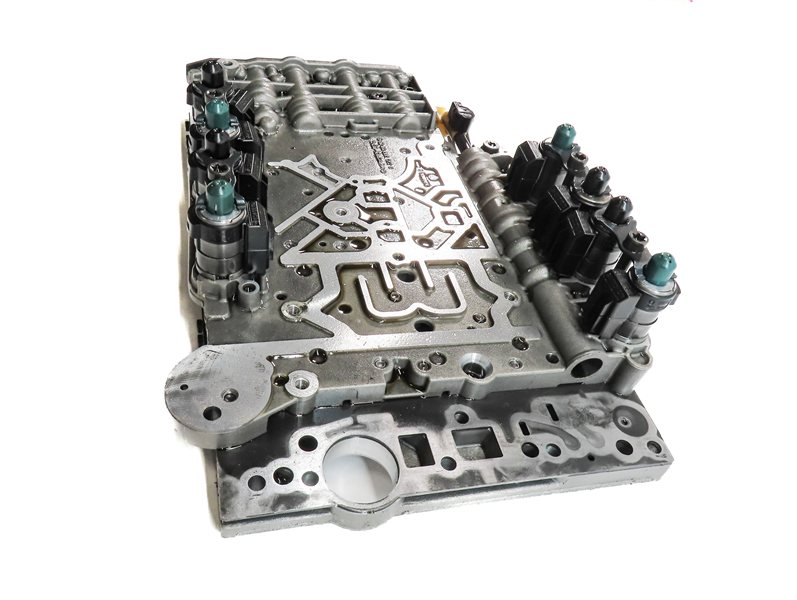 Thumbnail 2: 2010-2012 MERCEDES S400 (W221) HYBRID 722.9 TRANSMISSION VALVE BODY w/ CONDUCTOR