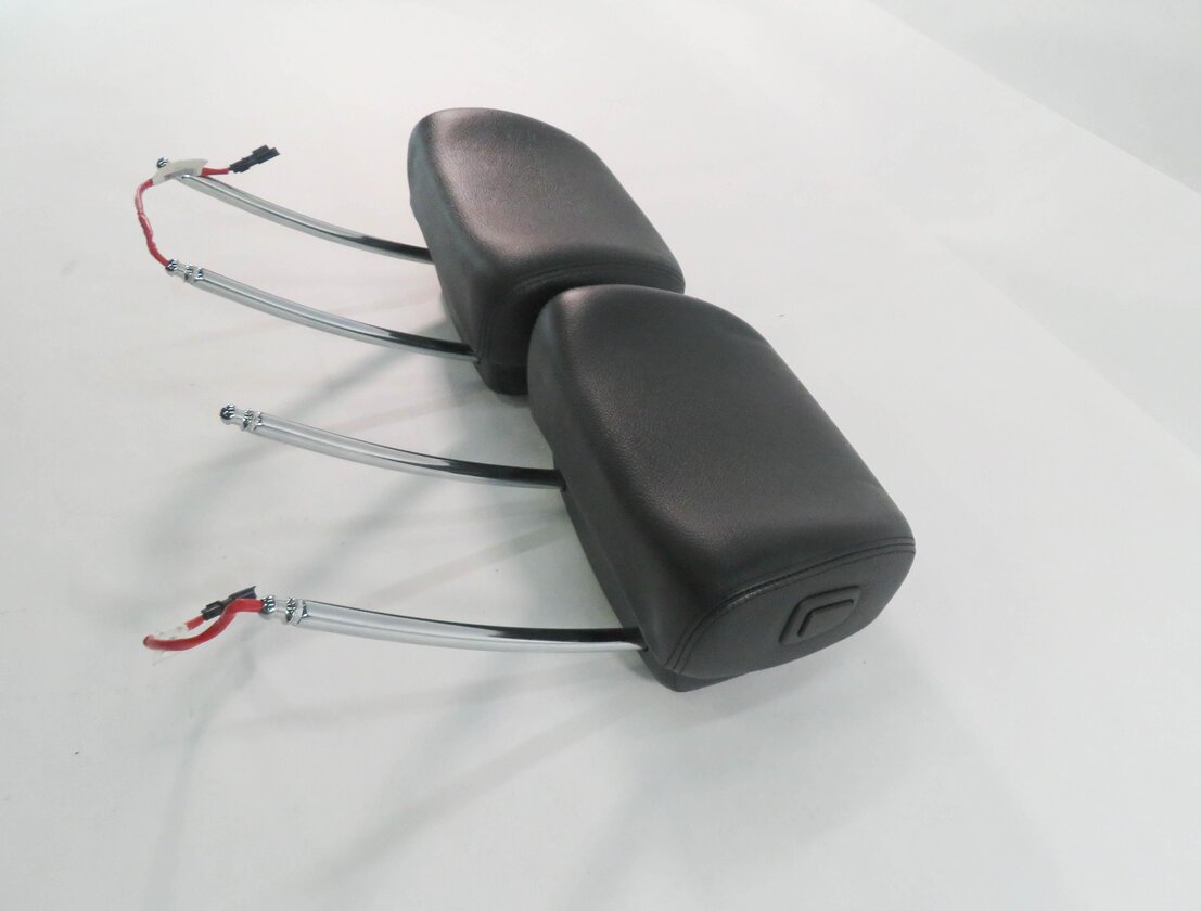 Thumbnail 3: 2008 BMW X5 (E70) FRONT LEFT & RIGHT SEAT ACTIVE HEADREST SET-2 (BLACK LEATHER)