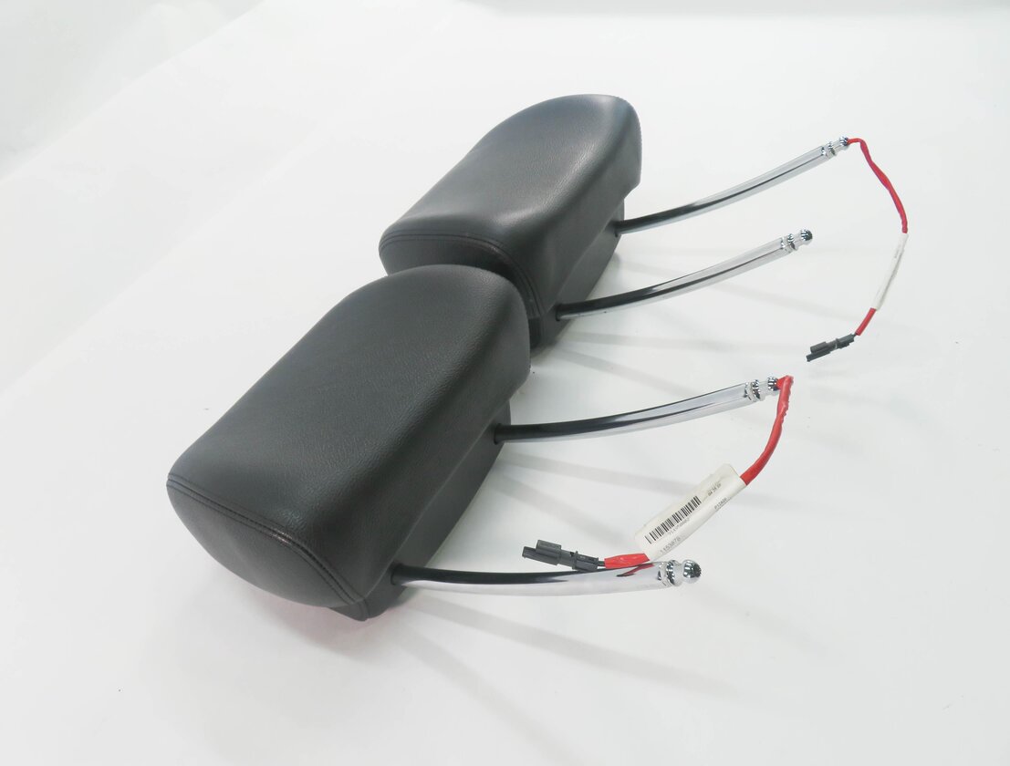 Thumbnail 4: 2008 BMW X5 (E70) FRONT LEFT & RIGHT SEAT ACTIVE HEADREST SET-2 (BLACK LEATHER)