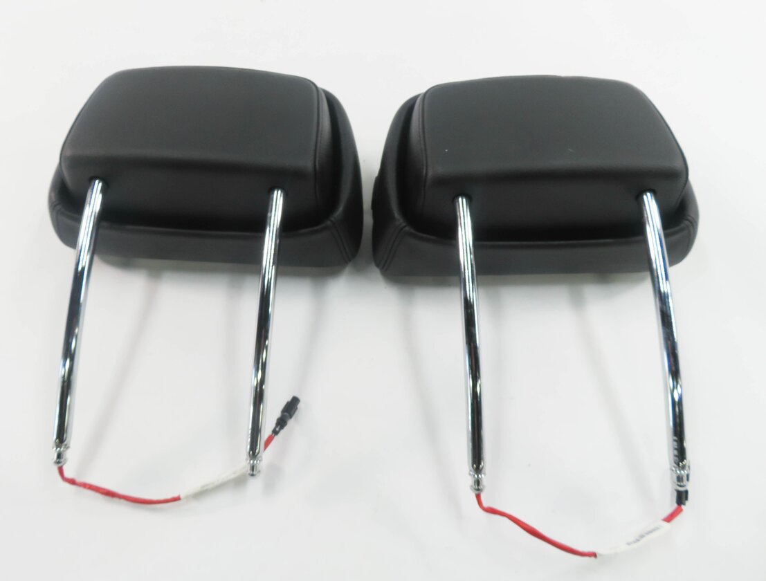 Thumbnail 7: 2008 BMW X5 (E70) FRONT LEFT & RIGHT SEAT ACTIVE HEADREST SET-2 (BLACK LEATHER)