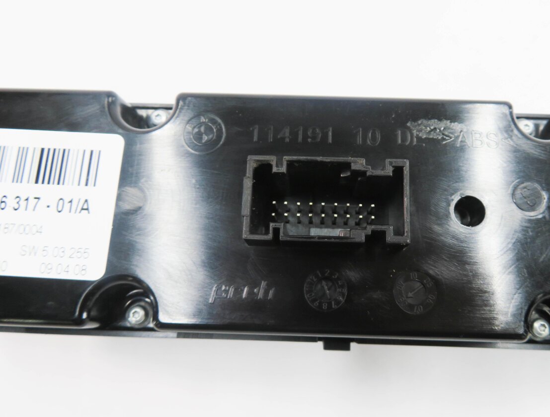 Thumbnail 8: 2007-2013 BMW X5 (E70) REAR HEATER A/C CLIMATE TEMPERATURE CONTROL PANEL