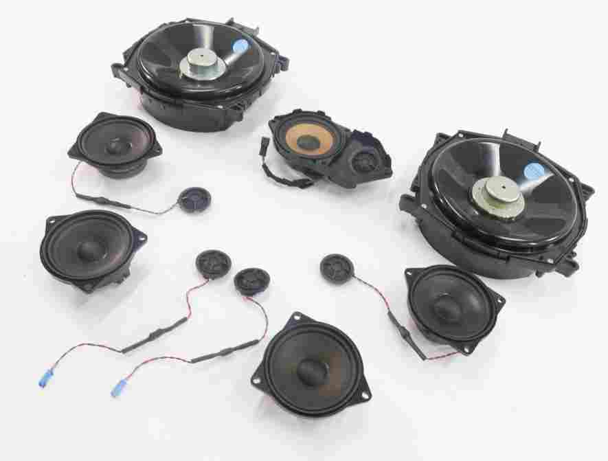 2008 BMW X5 (E70) TOP HiFi AUDIO SUBWOOFER SUB WOOFER  TWEETER SPEAKER SET-11
