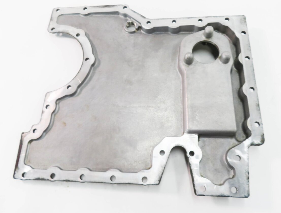 Thumbnail 7: 2007-2010 BMW X5 (E70) 4.8L N62 V8 ENGINE - LOWER MOTOR OIL FLUID PAN SUMP LID