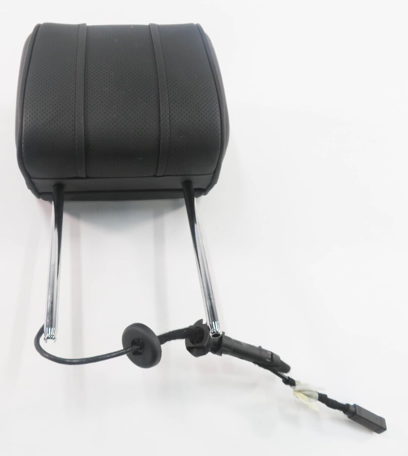 Thumbnail 3: 2008 RANGE ROVER (L322) LEFT FRONT DRIVER HEADREST w/ SCREEN (BLACK LEATHER)