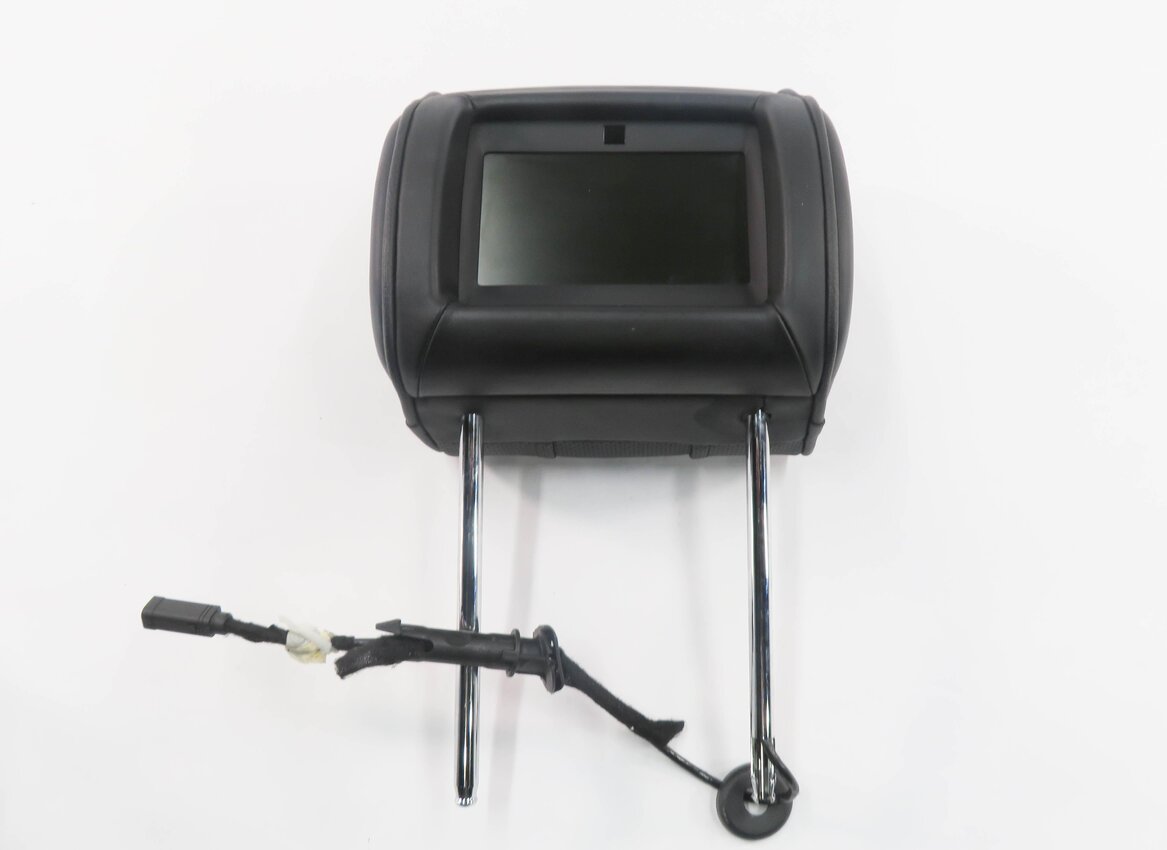 Thumbnail 7: 2008 RANGE ROVER (L322) LEFT FRONT DRIVER HEADREST w/ SCREEN (BLACK LEATHER)