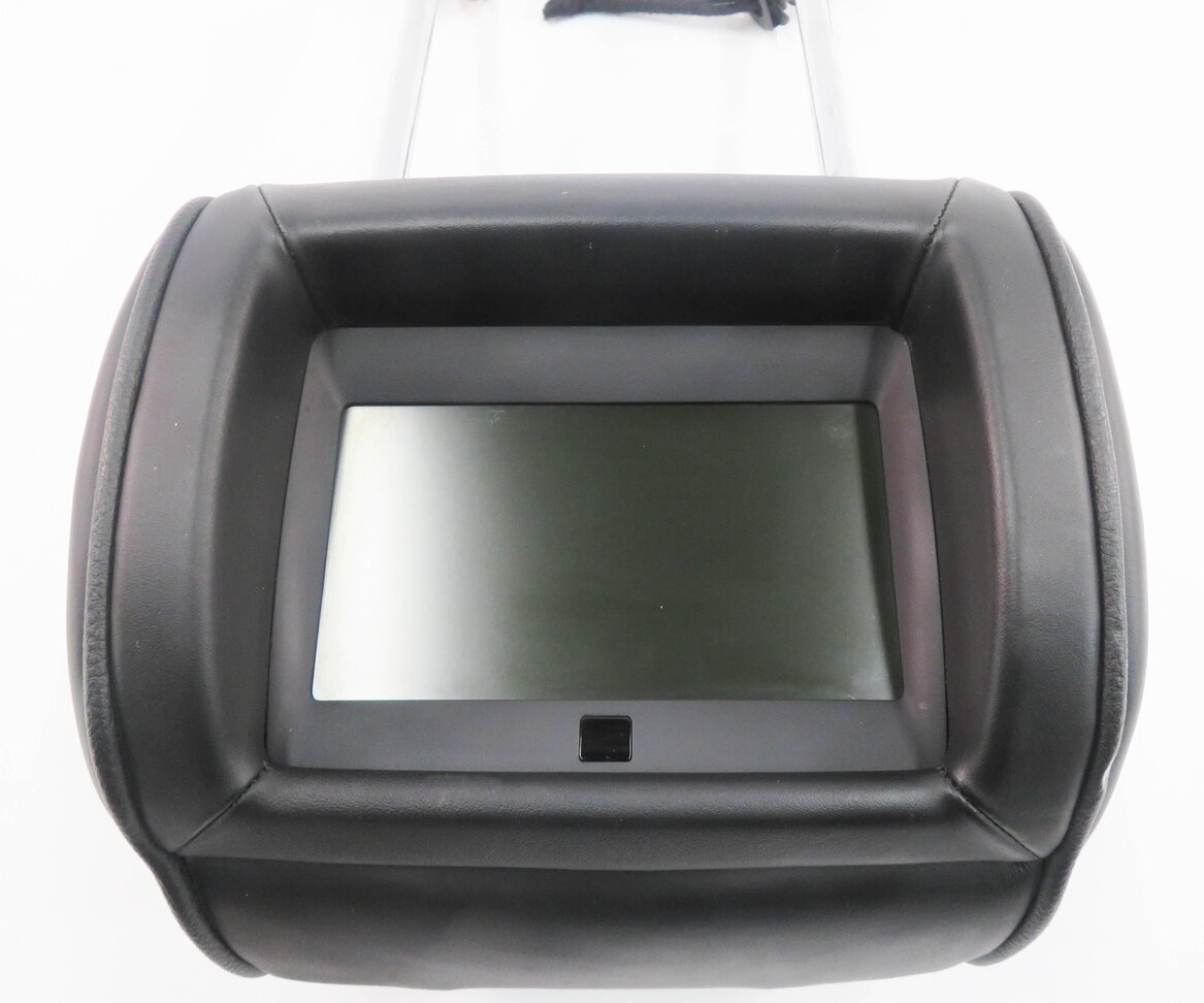 Thumbnail 9: 2008 RANGE ROVER (L322) LEFT FRONT DRIVER HEADREST w/ SCREEN (BLACK LEATHER)