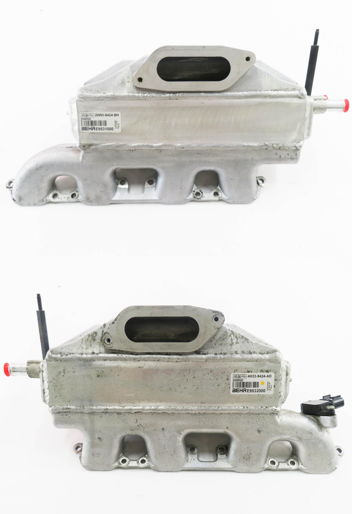 06-09 RANGE ROVER SPORT (L320 L322) 4.2L SC INTAKE MANIFOLD INTERCOOLER SET-2