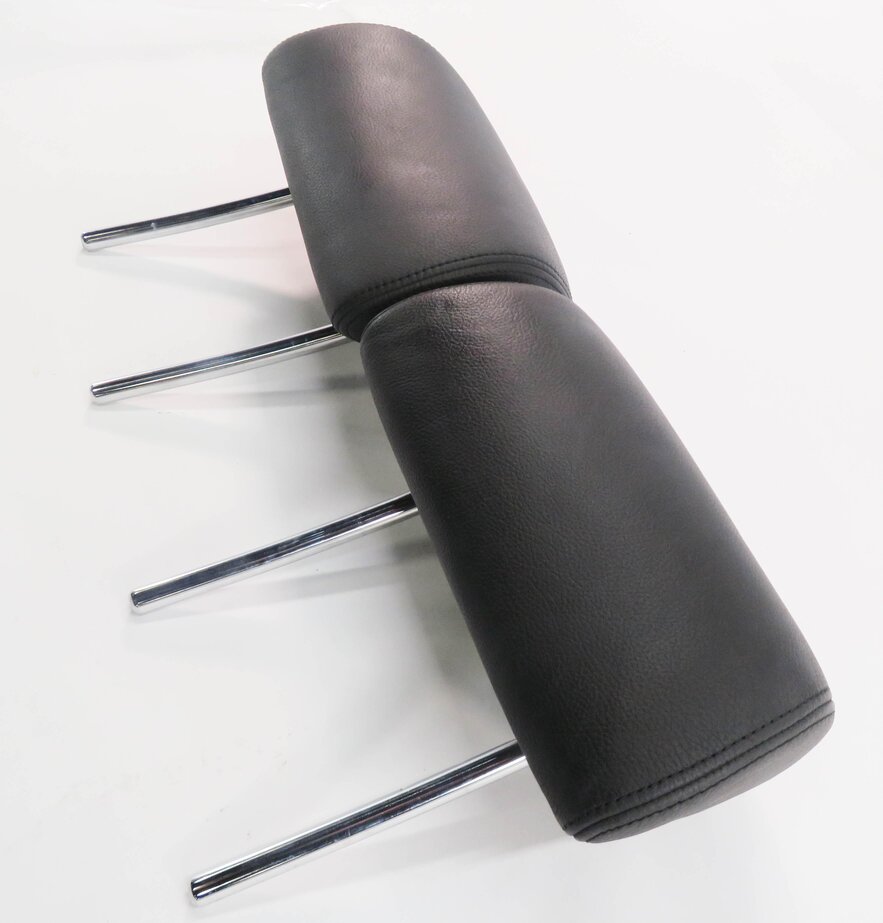 Thumbnail 4: 07 BMW M5 ///M (E60) REAR SEAT LEFT & RIGHT (MERINO BLACK LEATHER) HEADREST SET
