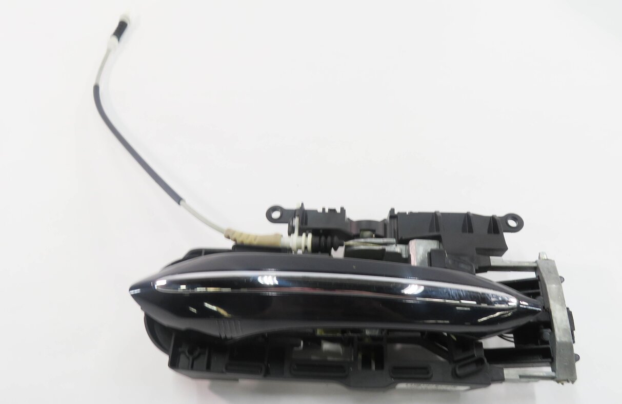 Thumbnail 2: 09-18 BMW 528i 535i 550i 740i 750i 760i LEFT REAR COMFORT DOOR HANDLE (BLACK)