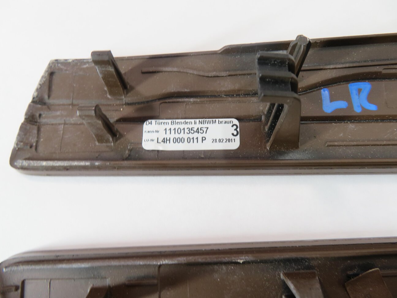 Thumbnail 17: 2011 AUDI A8 (D4 4H) DASH DOOR CONSOLE WOOD GRAIN TRIM PANEL SET