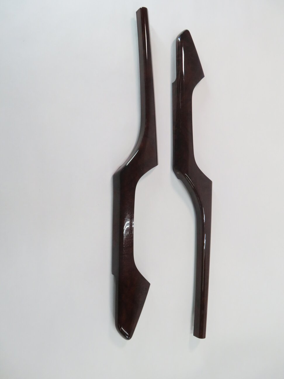 Thumbnail 3: 2011 AUDI A8 (D4 4H) DASH DOOR CONSOLE WOOD GRAIN TRIM PANEL SET