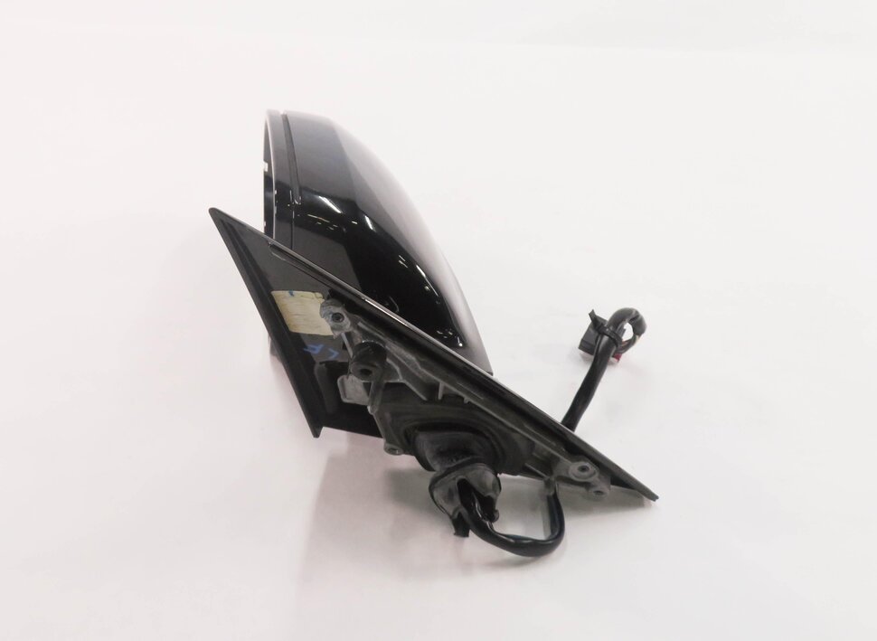 Thumbnail 4: 2011-2014 AUDI A8 S8 (D4 4H) LEFT P-FOLD HEATED MEM AUTODIM DOOR MIRROR (BLACK)
