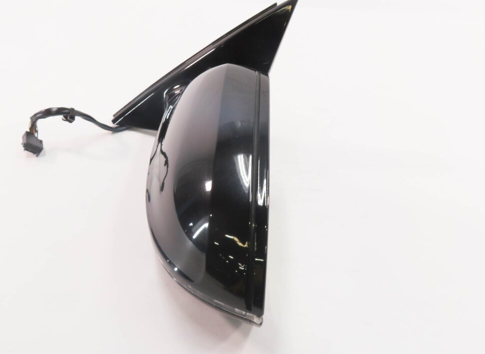 Thumbnail 5: 2011-2014 AUDI A8 S8 (D4 4H) LEFT P-FOLD HEATED MEM AUTODIM DOOR MIRROR (BLACK)