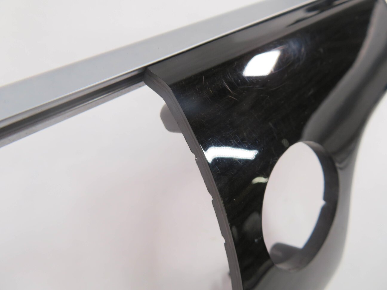 Thumbnail 9: 2012 BMW 550i (F10) DASH DOOR CONSOLE WOOD GRAIN TRIM SET (FINELINE ANTHRACITE)