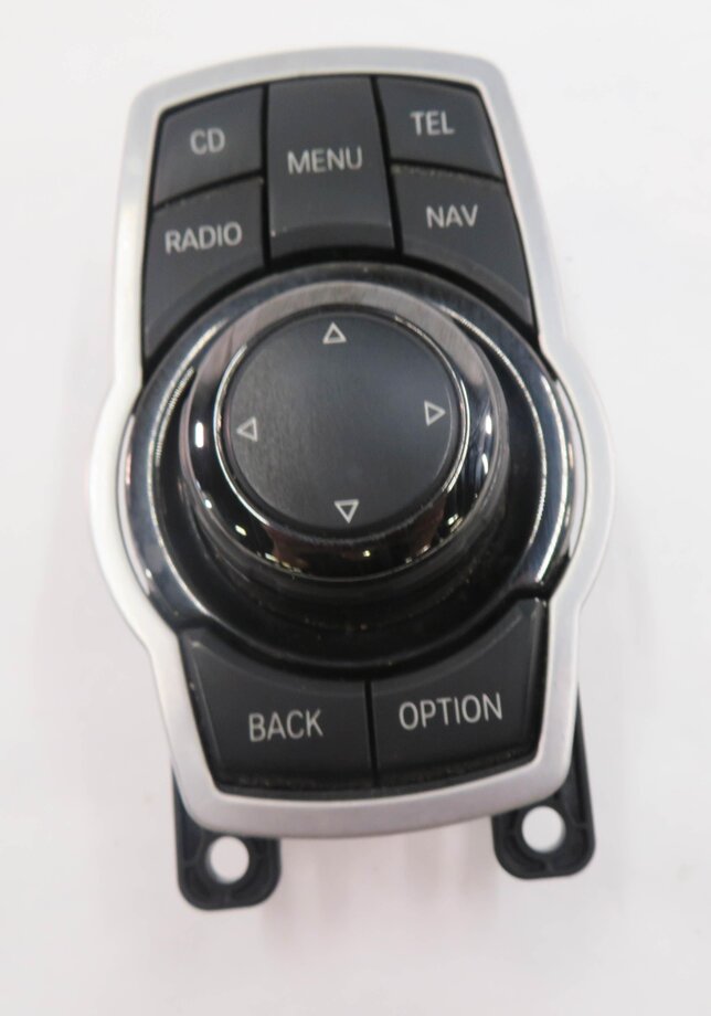 Thumbnail 3: 2012 BMW 550i (F10) RADIO STEREO MEDIA GPS NAVIGATION iDRIVE SWITCH (CERAMIC)