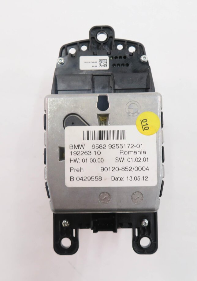 Thumbnail 7: 2012 BMW 550i (F10) RADIO STEREO MEDIA GPS NAVIGATION iDRIVE SWITCH (CERAMIC)