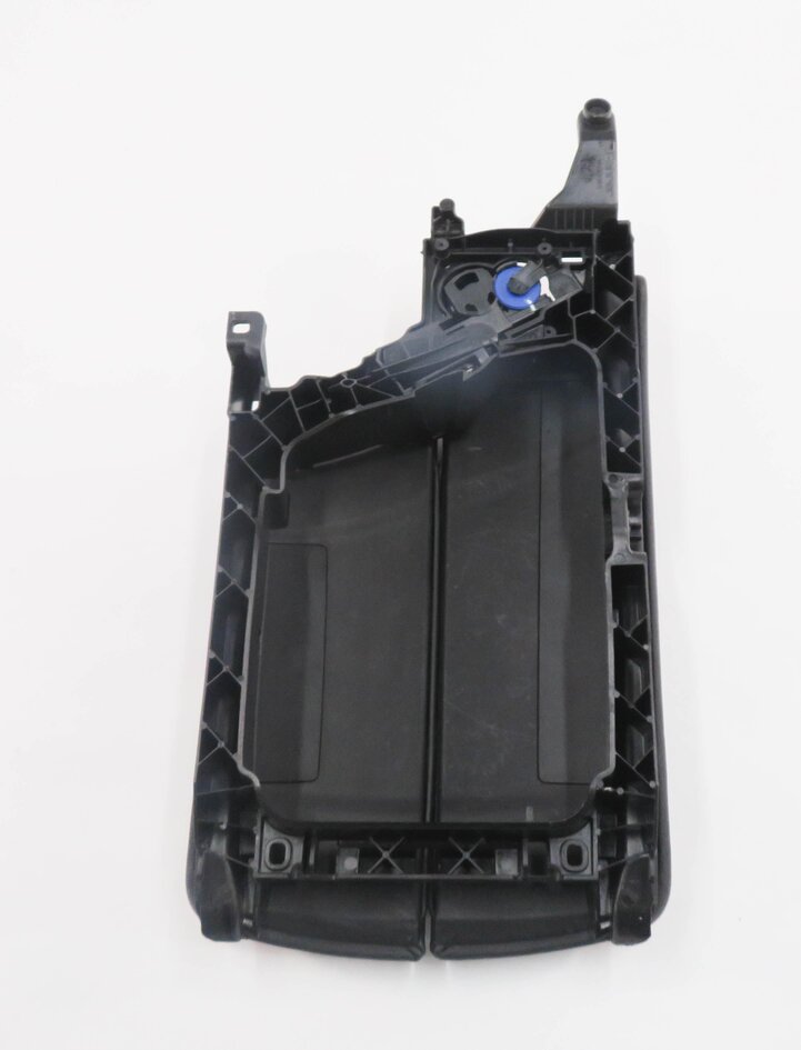 Thumbnail 7: 12-16 BMW 528i 535i 550i (F10) FRONT CENTER CONSOLE ARM REST COMPARTMENT (BLACK)