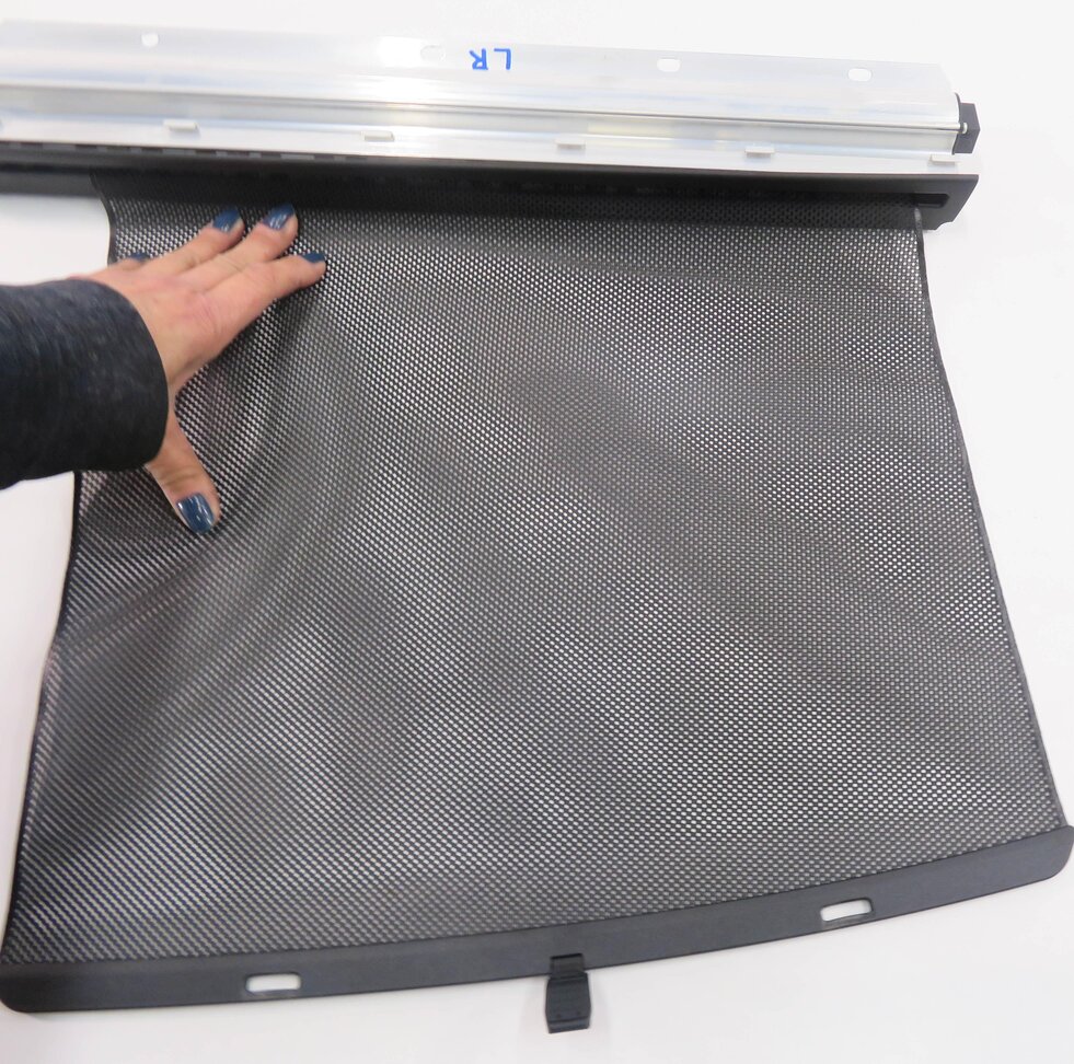 Thumbnail 6: 2011-2016 BMW 528i 535i 550i (F10) LEFT REAR DOOR SUNSHADE PRIVACY SCREEN SHADE