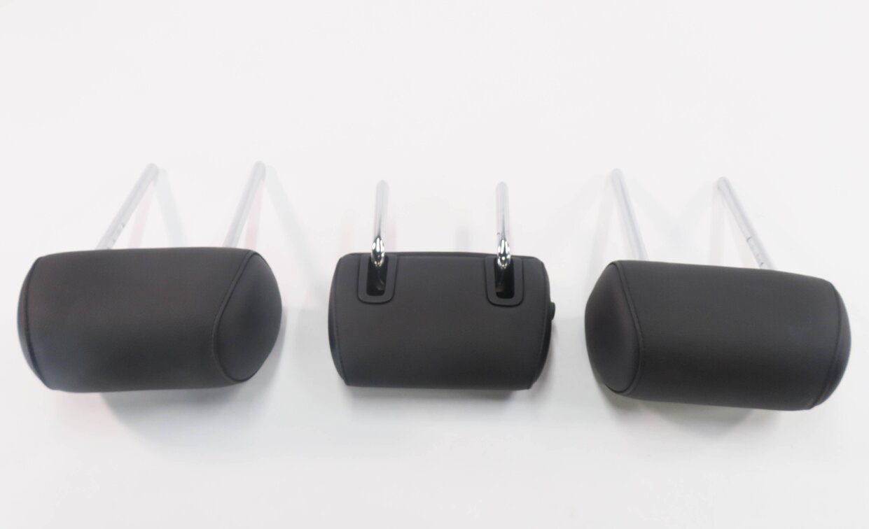 Thumbnail 6: 2012 BMW 550i (F10) REAR SEAT HEADREST SET-3 (BLACK DAKOTA LEATHER LCSW)