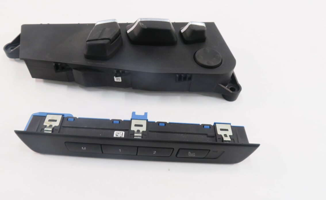 Thumbnail 2: 2012 BMW 550i (F10) LEFT FRONT DRIVER POWER SEAT ADJUSTMENT SWITCH BUTTON SET