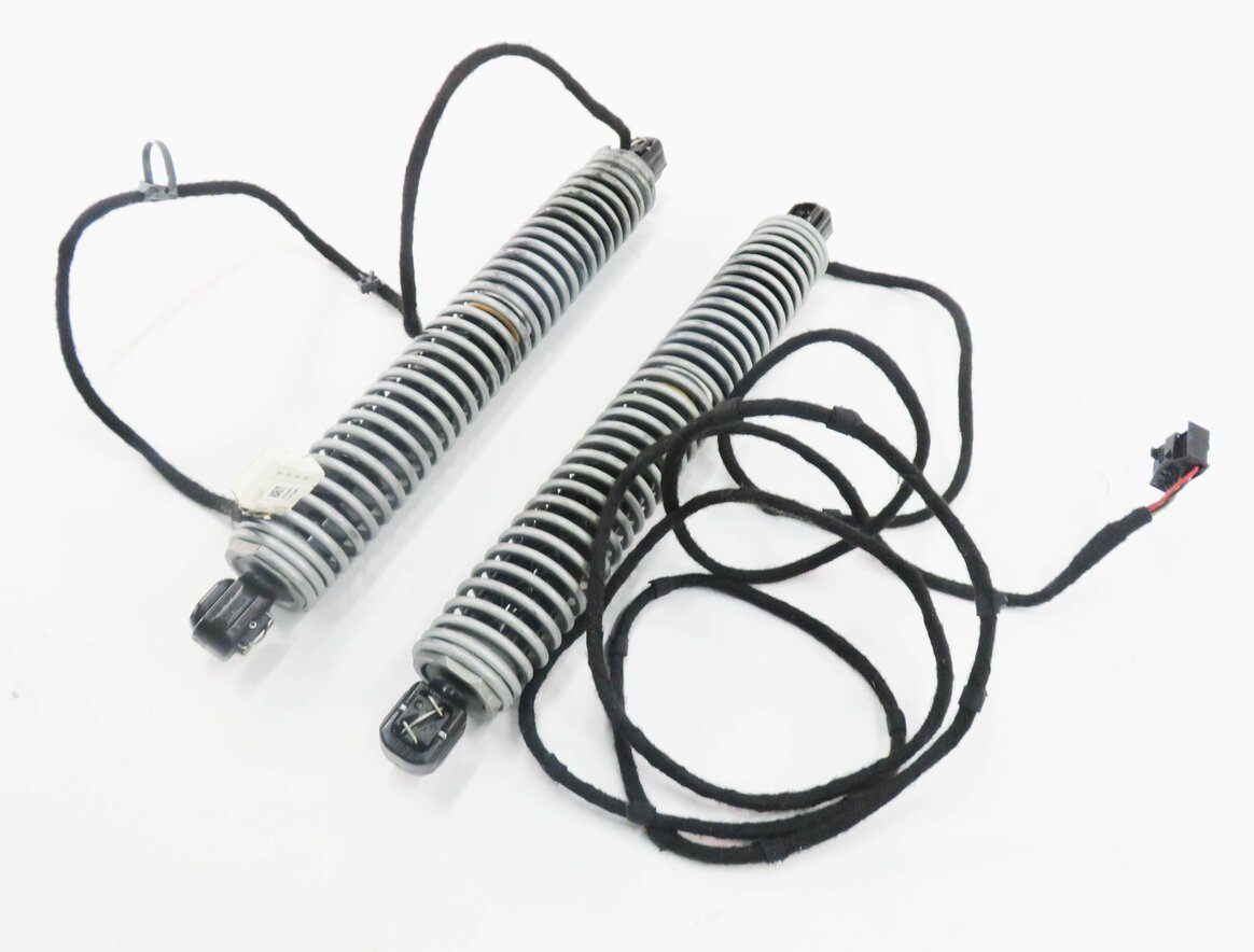 2012 BMW 550i (F10) REAR LEFT & RIGHT ELECTRIC TRUNK SHOCK STRUT SET-2