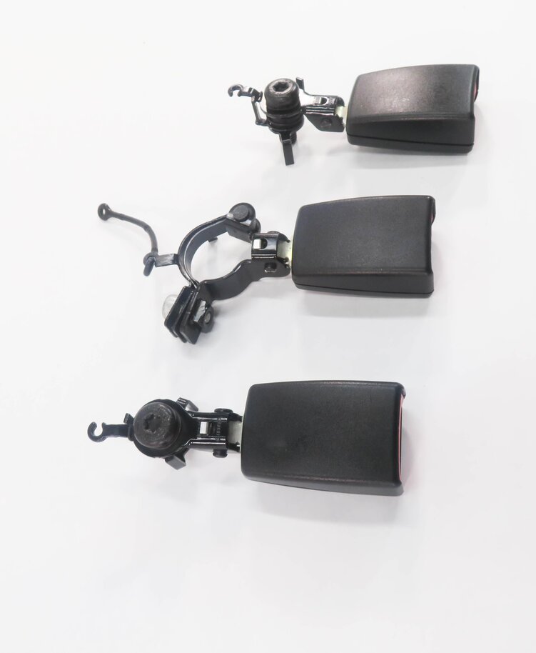 Thumbnail 3: 2007 RANGE ROVER SPORT (L320) REAR 2nd SECOND ROW SEAT SEATBELT RECEIVER SET-3