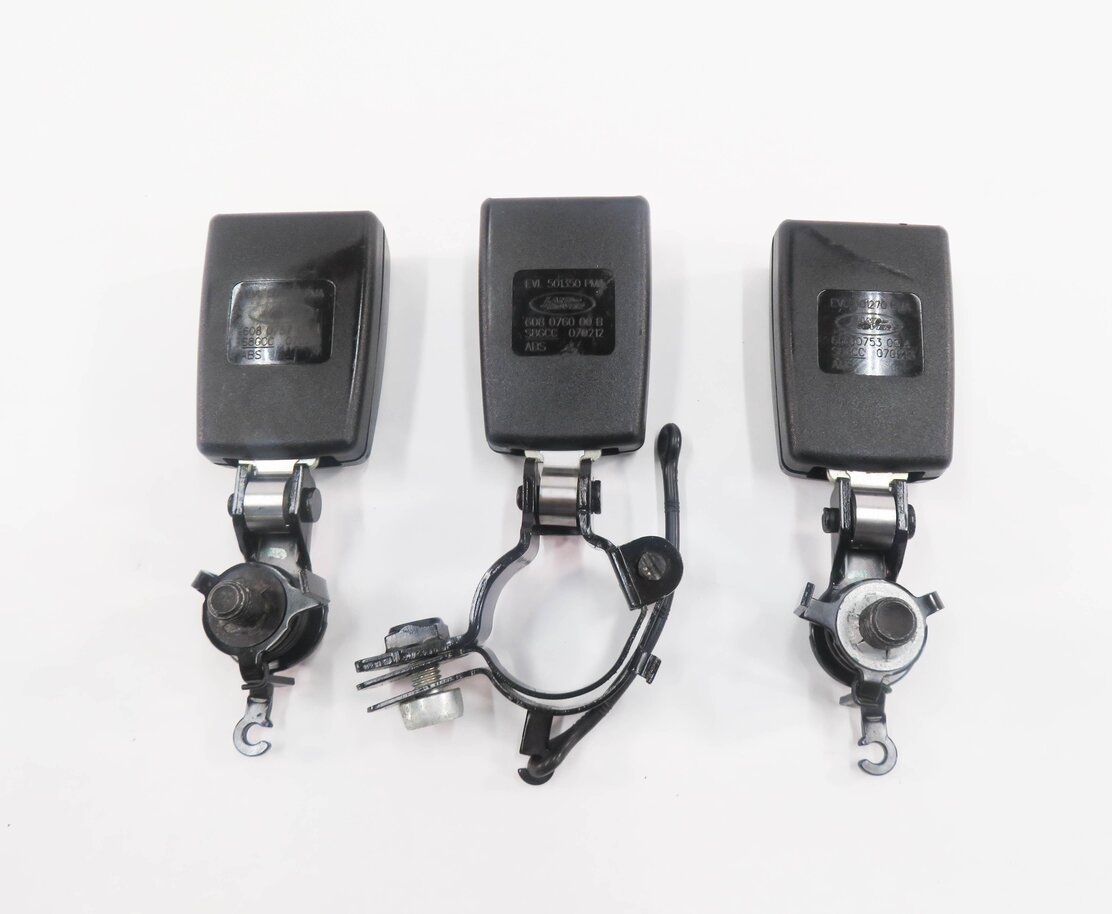 Thumbnail 5: 2007 RANGE ROVER SPORT (L320) REAR 2nd SECOND ROW SEAT SEATBELT RECEIVER SET-3