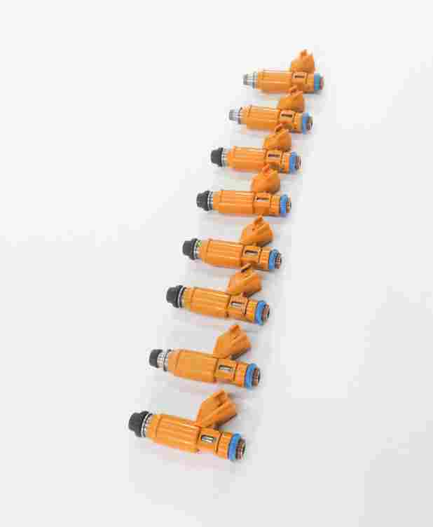 Thumbnail 3: 2005-2009 LR3 - RANGE ROVER SPORT (L320 L322) 4.4L V8 ENGINE FUEL INJECTOR SET 8