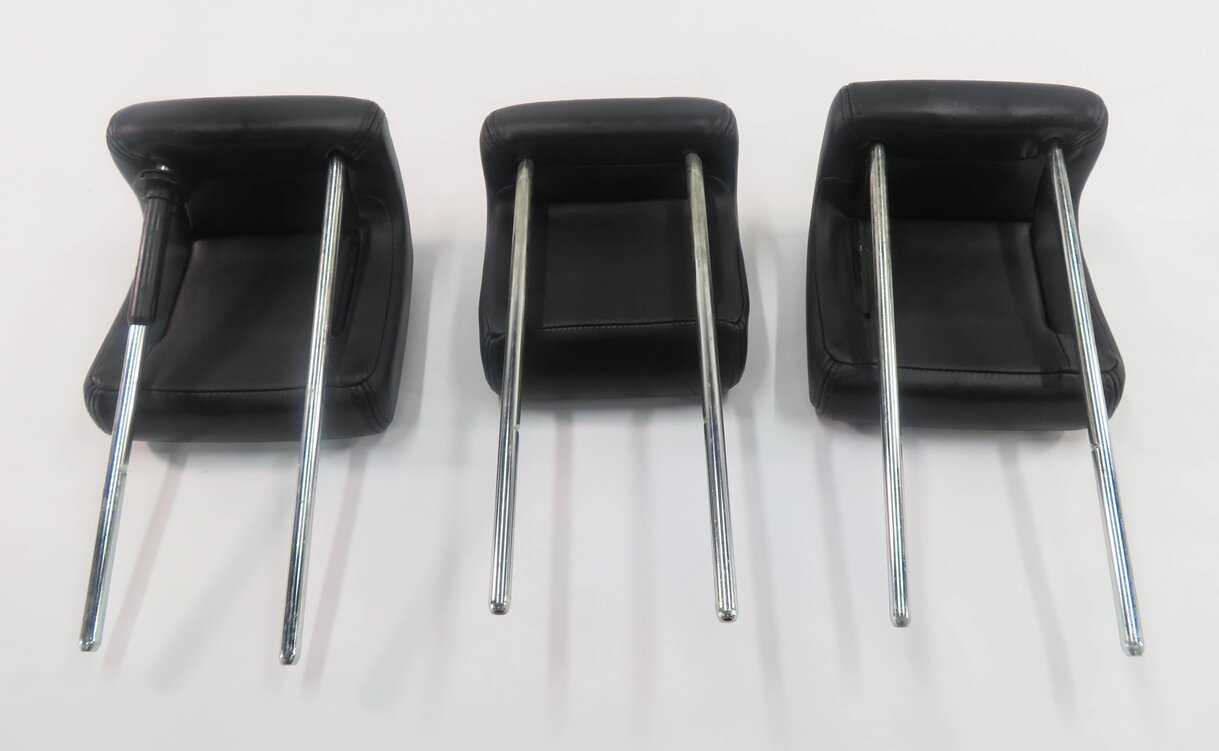 Thumbnail 14: 2007 RANGE ROVER SPORT (L320) REAR 2nd SECOND ROW SEAT HEADREST SET (BLACK)
