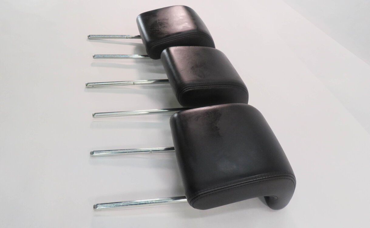 Thumbnail 3: 2007 RANGE ROVER SPORT (L320) REAR 2nd SECOND ROW SEAT HEADREST SET (BLACK)