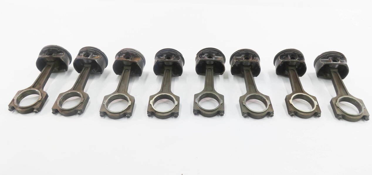 Thumbnail 6: 05-09 LAND ROVER LR3 / RANGE ROVER SPORT (L322 L320) 4.4L V8 ENGINE PISTON SET-8