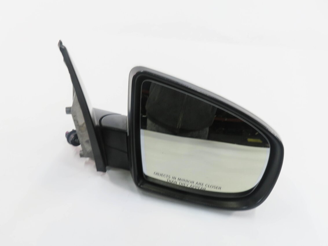 10-13 BMW X5M ///M (E70) RIGHT PASSENGER PFOLD HEATED CAMERA DOOR MIRROR (WHITE)